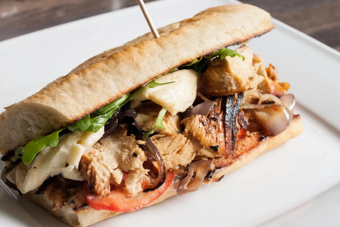 Hähnchenbaguette Bild