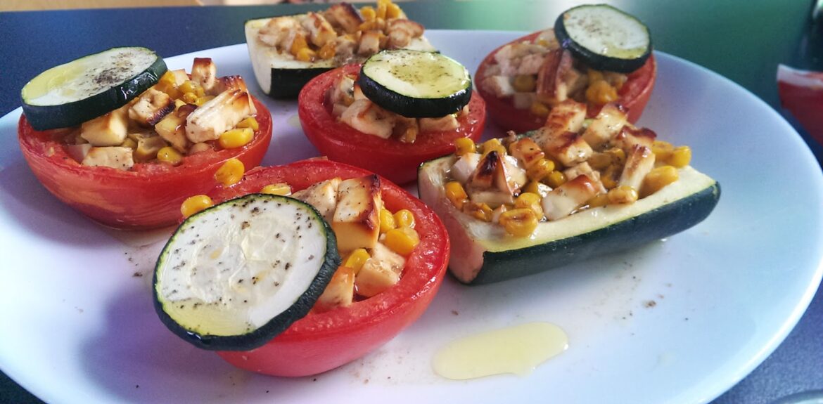 Rezept für gefüllte Tomaten