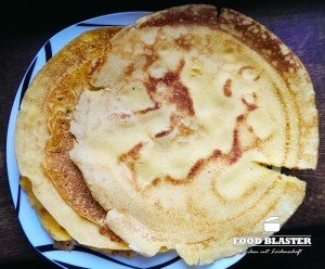 Maismehlpfannkuchen fertig
