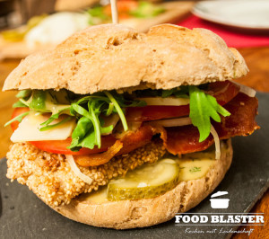 Fischburger mit Zander