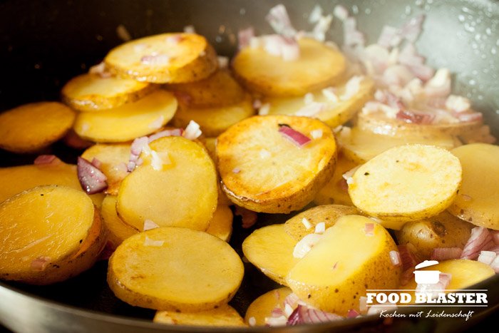 Kartoffeln braten