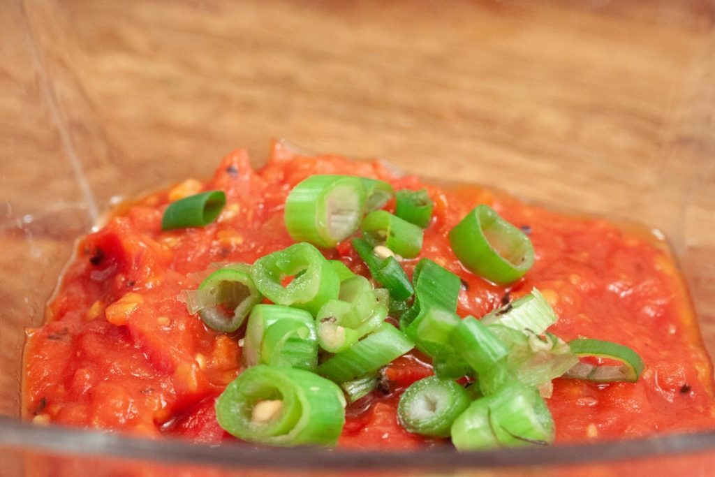 Bild: Fertige Tomaten-Chili-Salsa