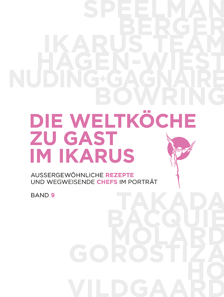 Cover vom Buch "Die Weltköche zu Gast im Ikarus"