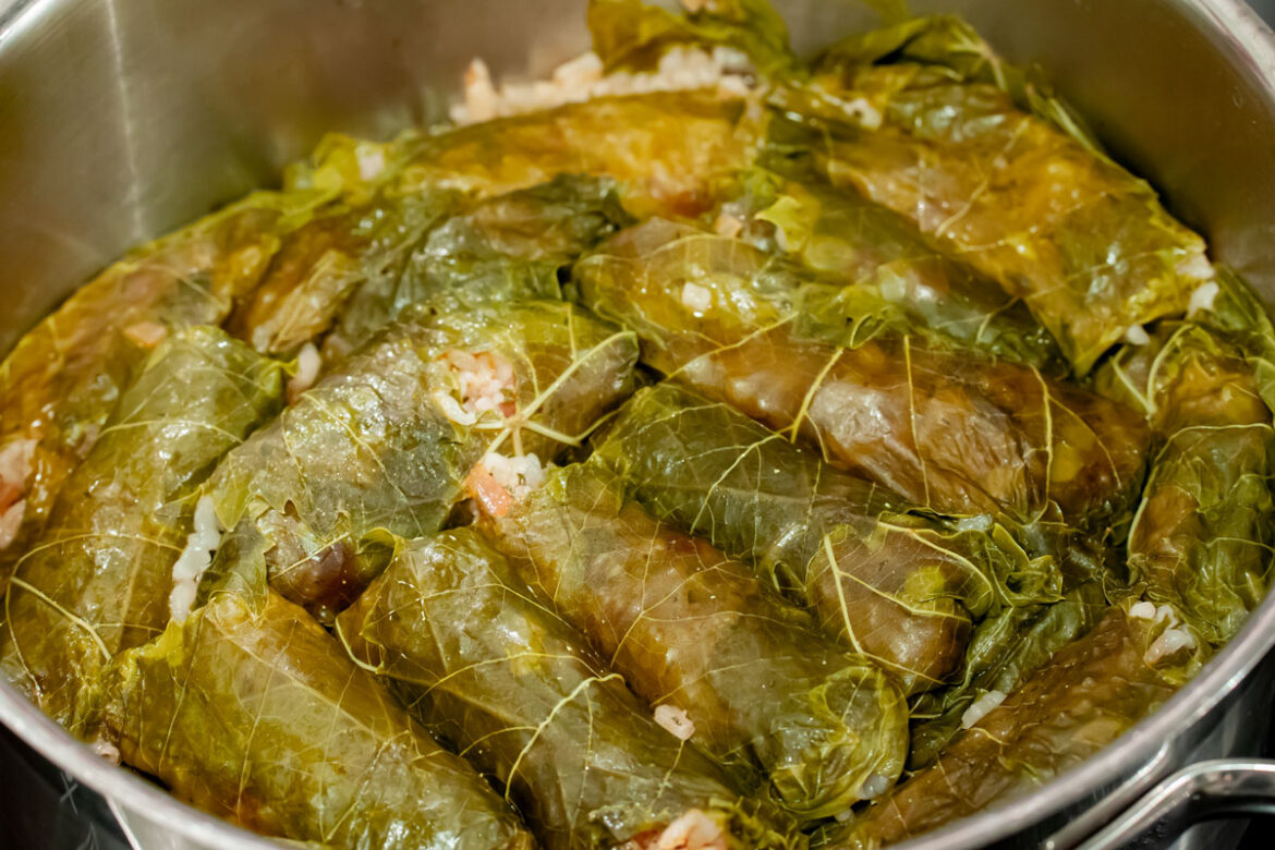 Gefüllte Weinblätter: ein Klassiker mediterraner Küche