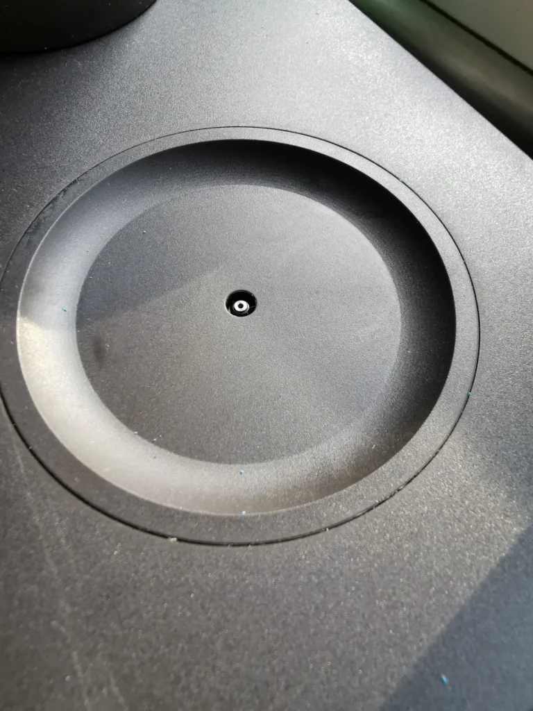 Die CO₂-Düse des bottleplus Systems an der Station